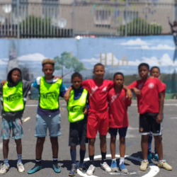 Streetsoccer in Houtbaai