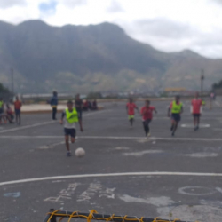 Streetsoccer in Houtbaai